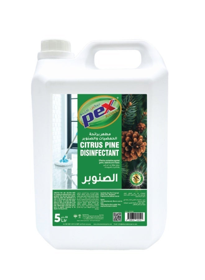 Pex Active Citrus Pine Disinfectant 5 Litre